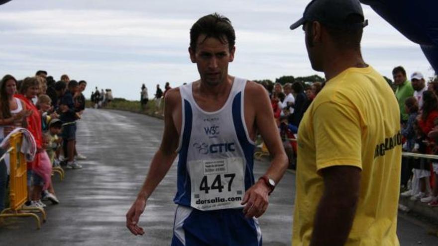 Martín Álvarez, ganador de la pasada edición del cross solidario de Figueras.