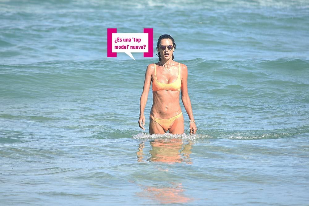 Alessandra Ambrosio en las playas de Brasil