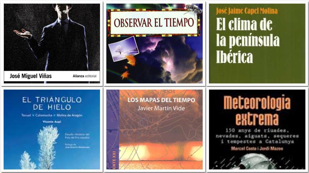 Algunos de los libros recomendados.