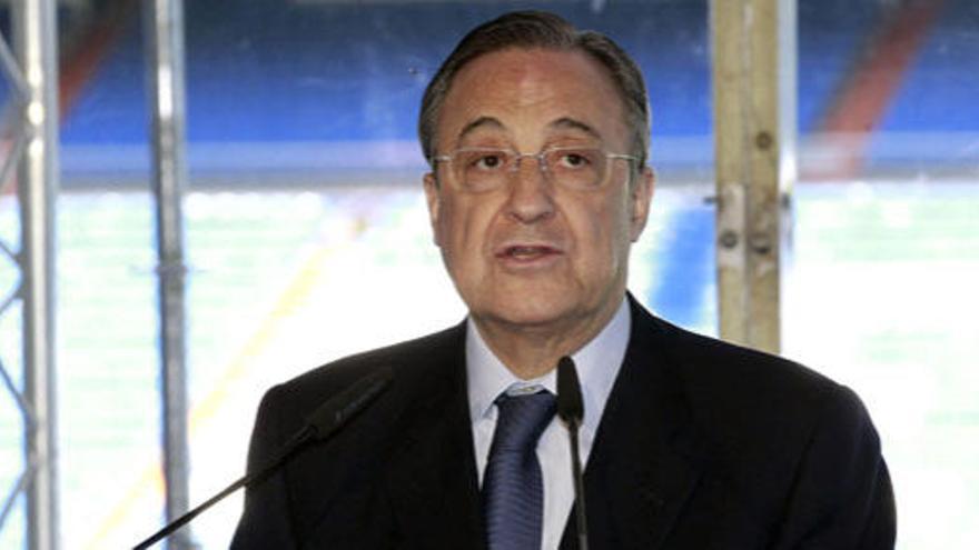 El presidente del Real Madrid, Florentino Pérez.