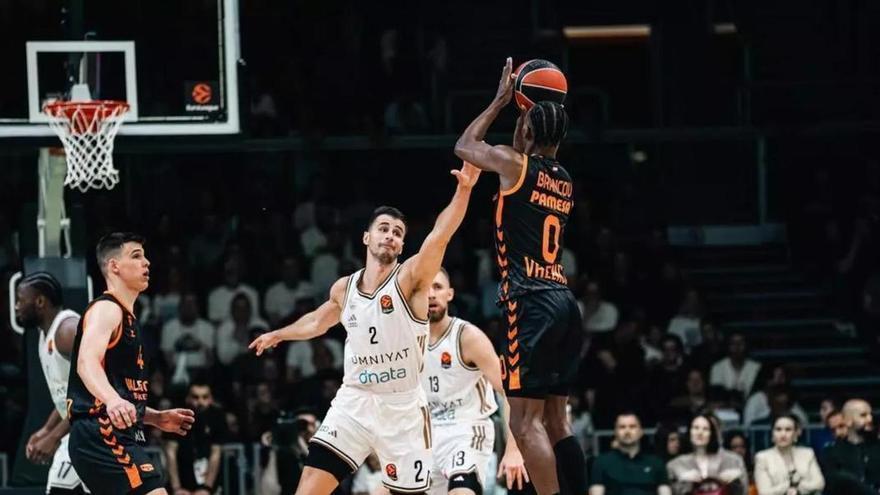 Un histórico Valencia Basket acaba segundo la fase regular de la Euroliga y ya espera a Panathinaikos o Mónaco