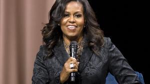 Michelle Obama, durante una conferencia a finales del mes pasado, en Washington.