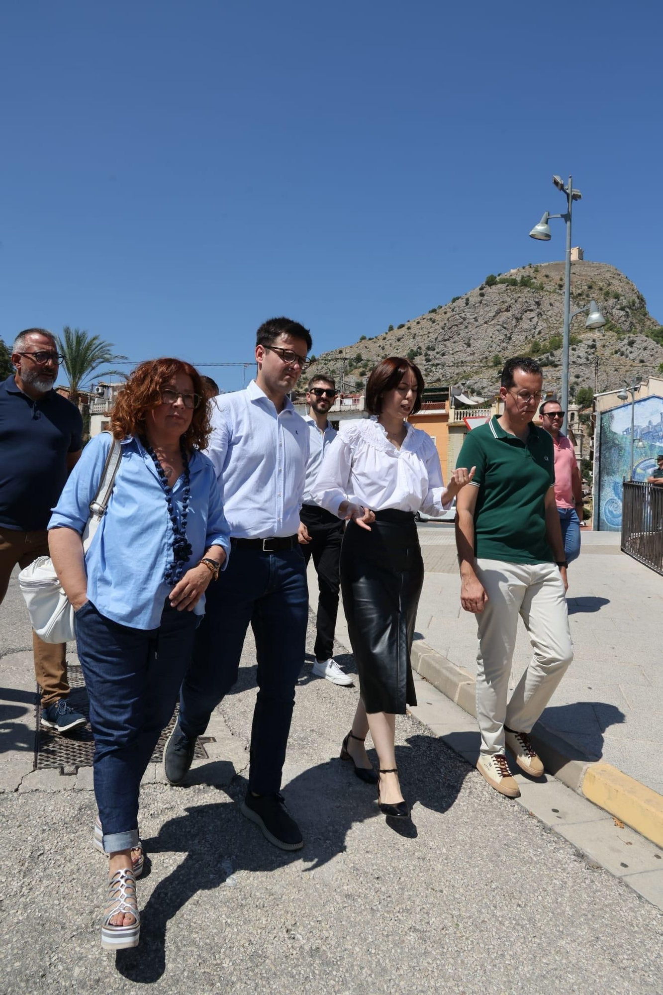 Visita de Diana Morant a Cocentaina