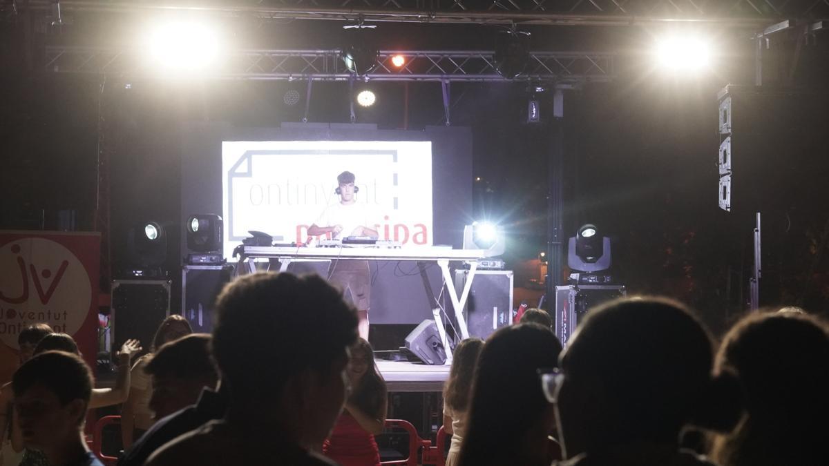 Un concierto de DJ en Ontinyent.
