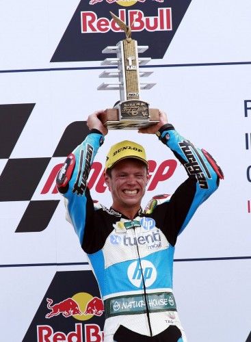 Gran Premio de Motociclismo de Indianápolis en el que Alex Rins ha ganado la carrera de Moto3 y Tito Rabat la de Moto2.