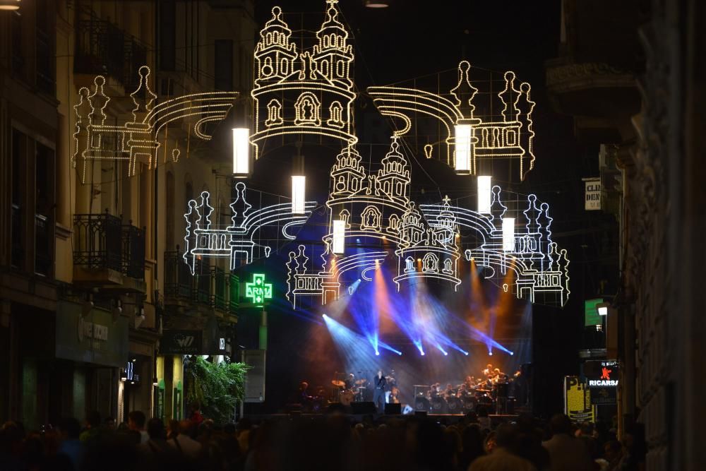 Bertín Osborne triunfa en Pontevedra