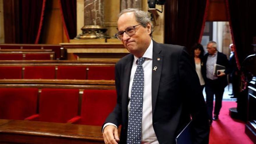 Torra: &quot;No permitiré que asocien un movimiento democrático con el terrorismo&quot;