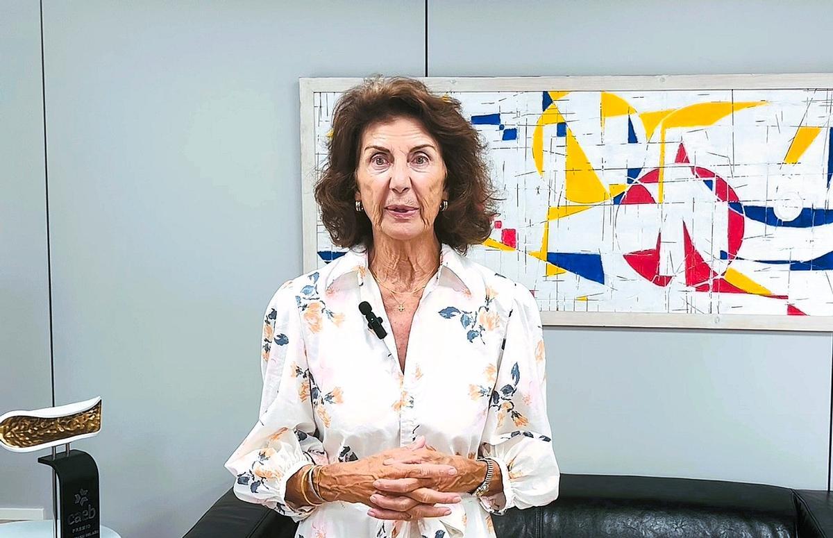Carmen Planas, presidenta de la patronal CAEB,
