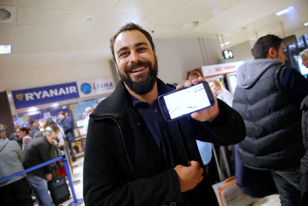 Aeropuerto de Manises: vuelos cancelados por el temporal