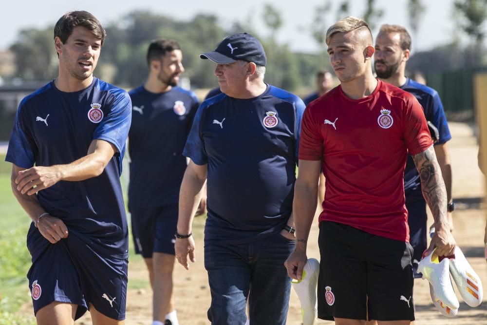 Primer entrenament de la pretemporada del Girona FC