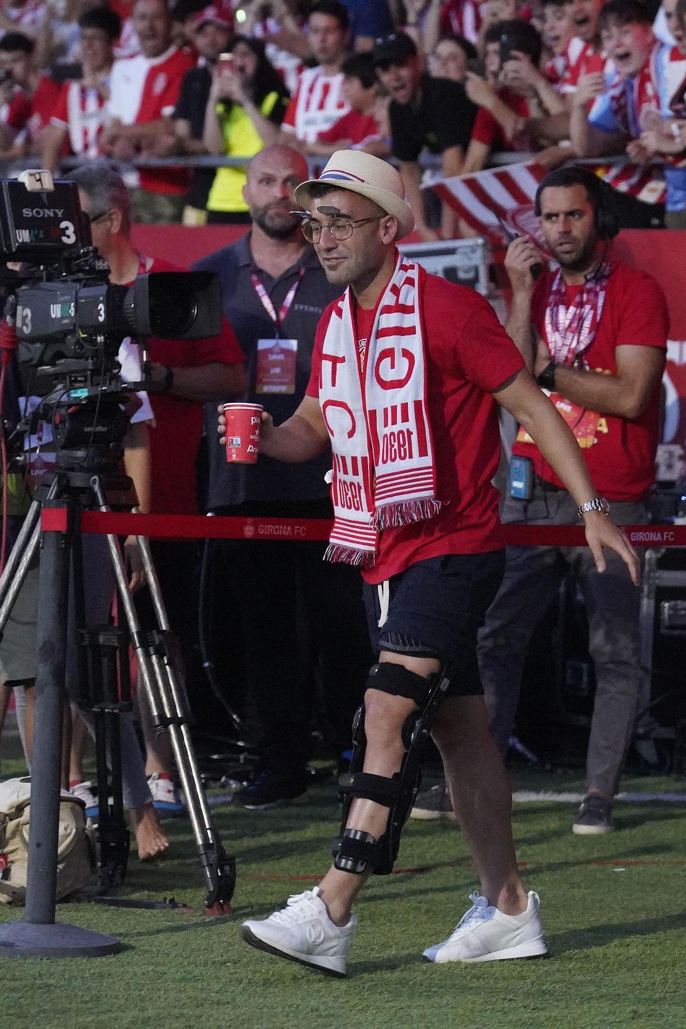 Les millors imatges de la rua de celebració del Girona i el Bàsquet Girona