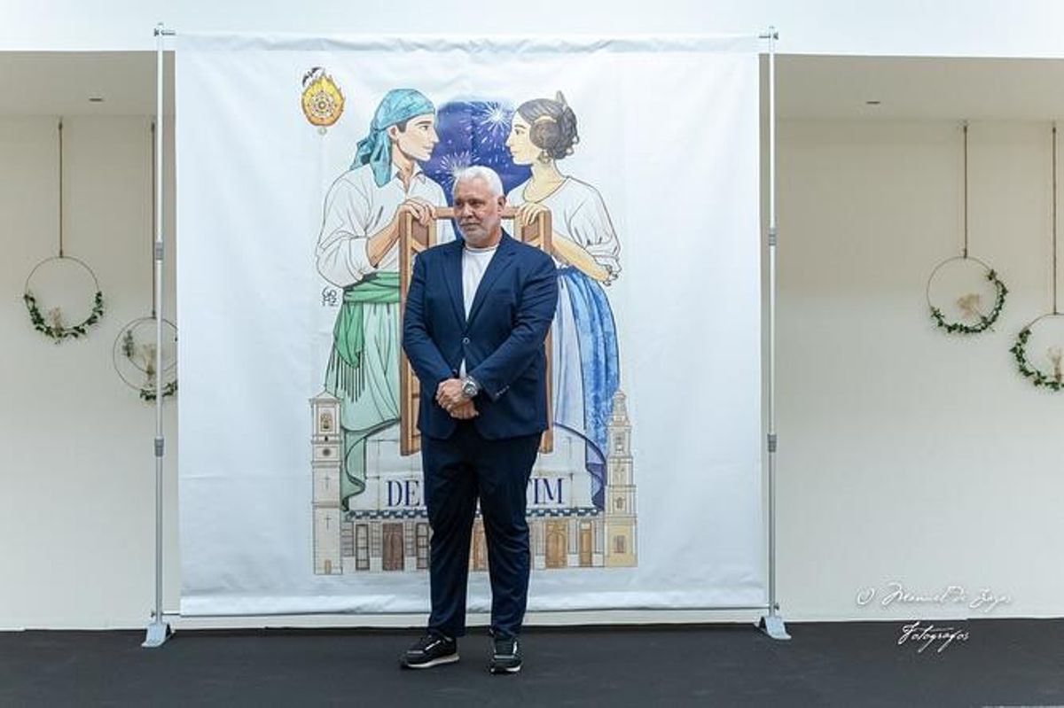 Carabantes, la pasada semana en un acto de la Agrupación