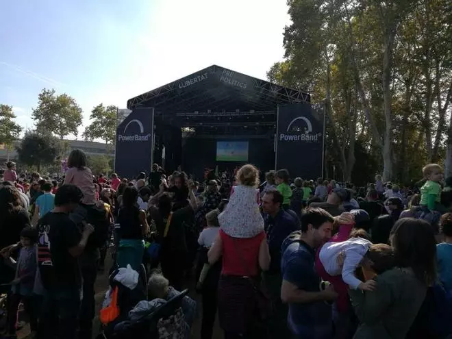 Concert familiar d'El Pot Petit a la Copa