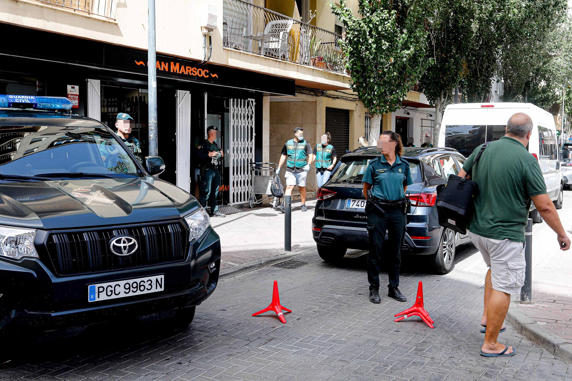 Operación internacional contra el tráfico de drogas en Ibiza