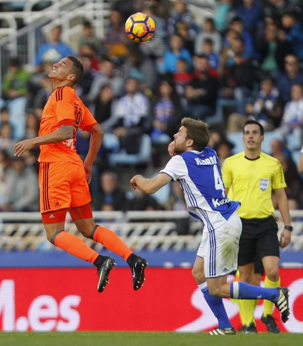 Las mejores imágenes del Real Sociedad - Valencia