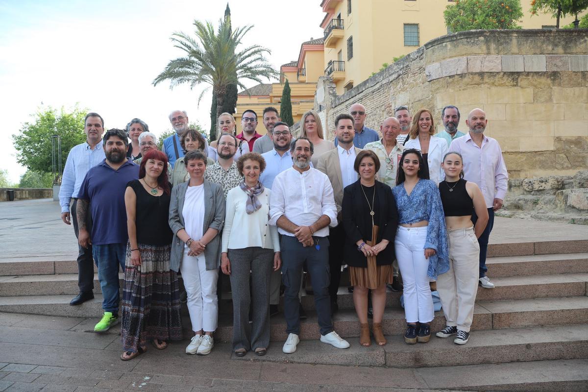 Presentación de la candidatura de Hacemos Córdoba, que encabeza Juanito Hidalgo.