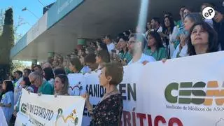 La huelga semanal de los médicos en Aragón encara "sin avances" su recta final: "No vamos a parar"