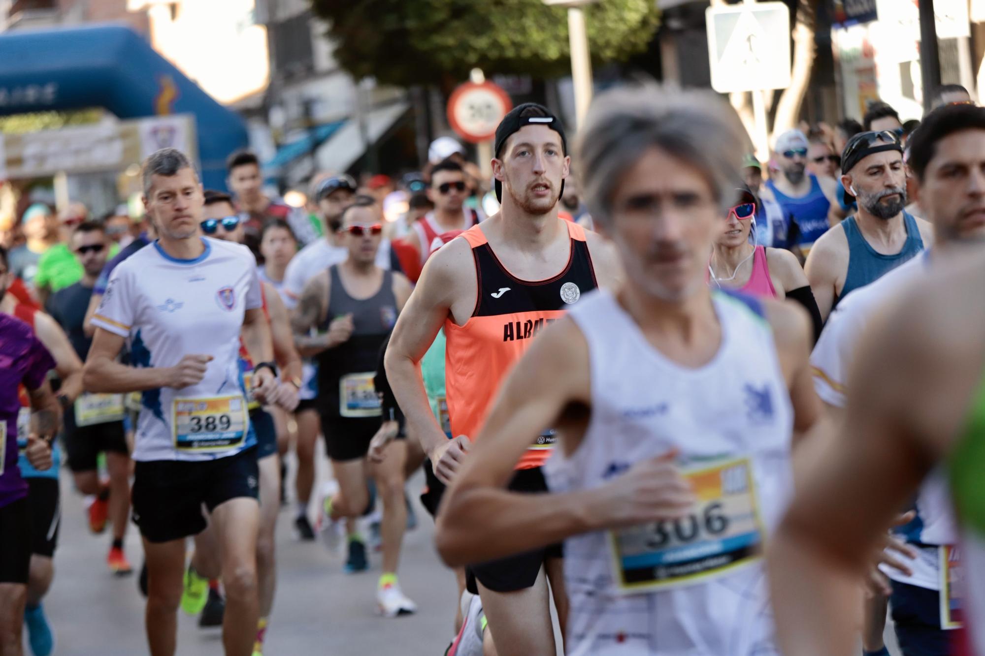 Carrera Base de Alcantarilla: Salida