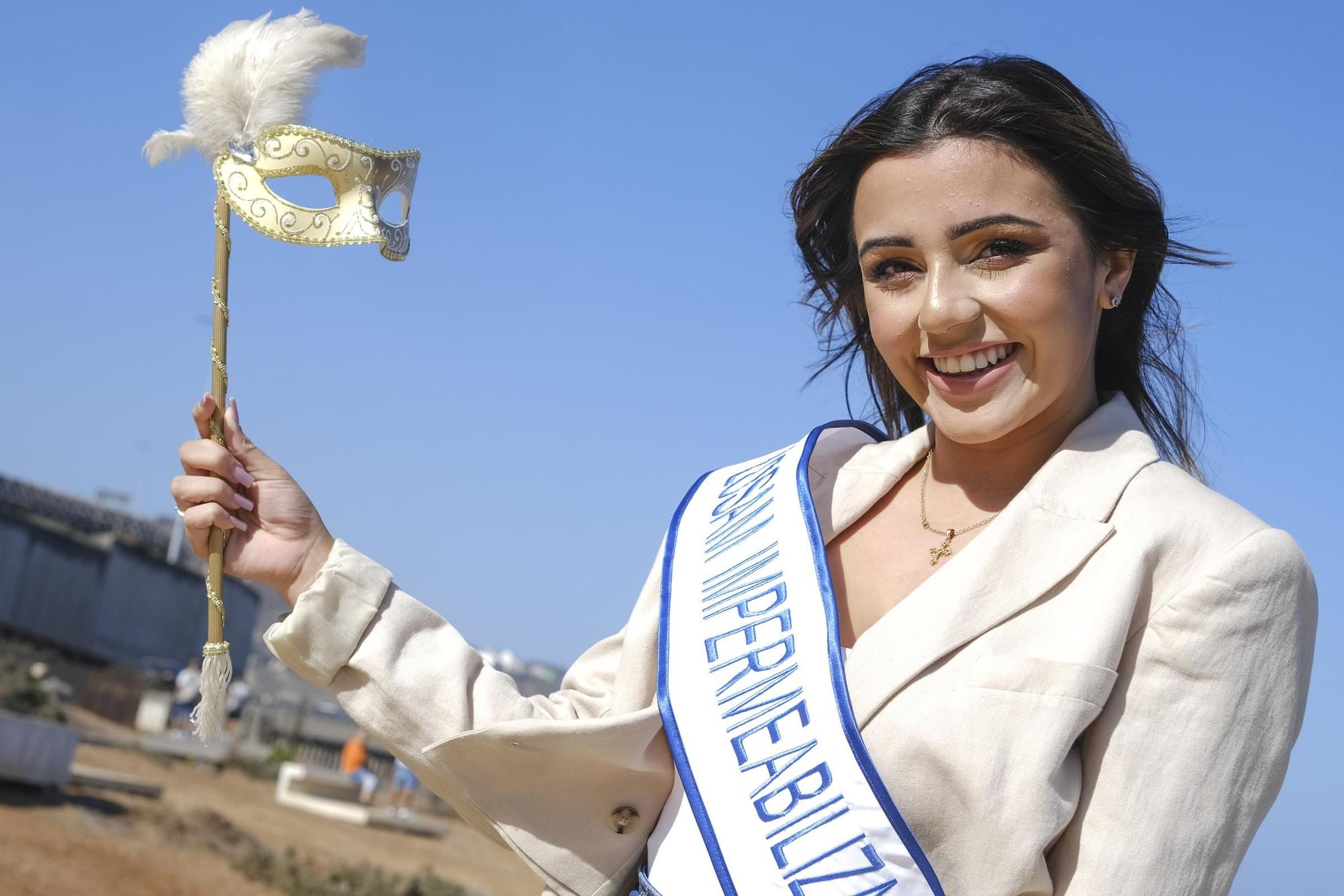 Lola Dávila, candidata a Reina del Carnaval de Las Palmas de Gran Canaria