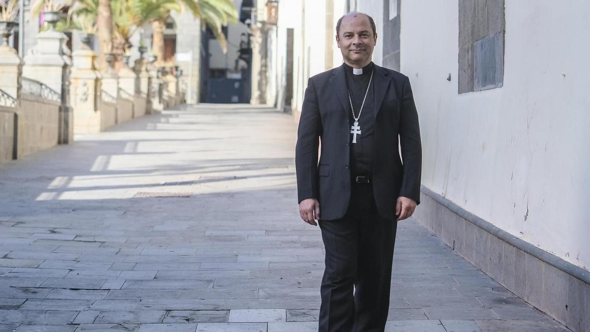 Eloy Alberto Santiago, nuevo obispo de la provincia de Santa Cruz de Tenerife.