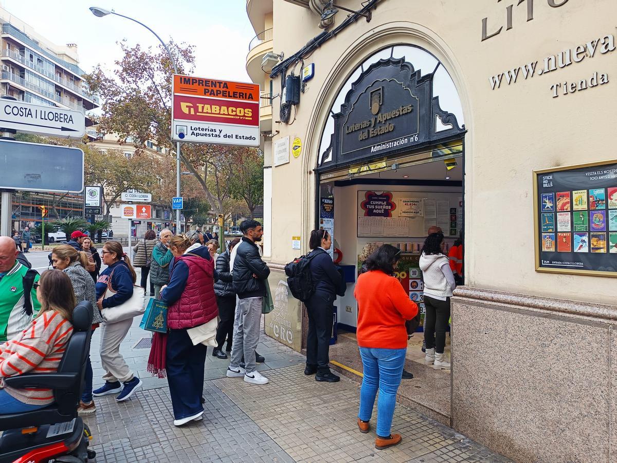 La administración número 6, ayer al mediodía