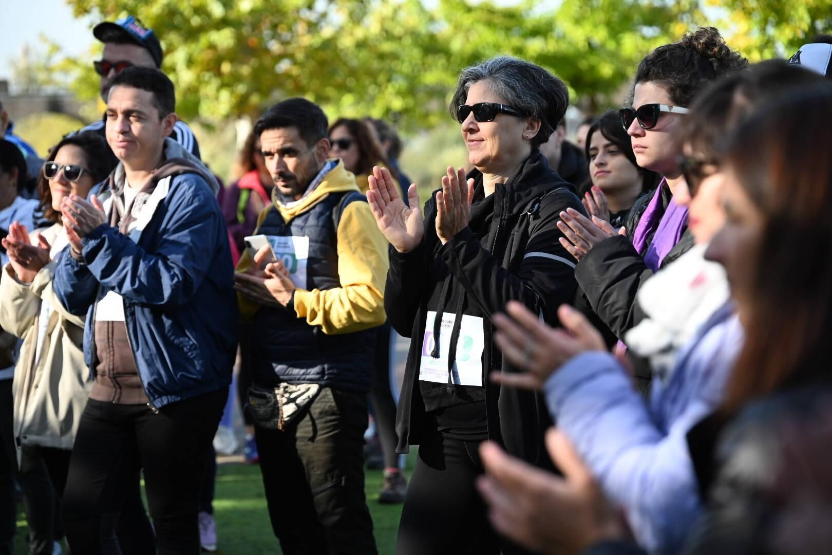 4ª Marcha ‘Badajoz en marcha, por ellas’ de la Asociación Victoria Kent en Badajoz