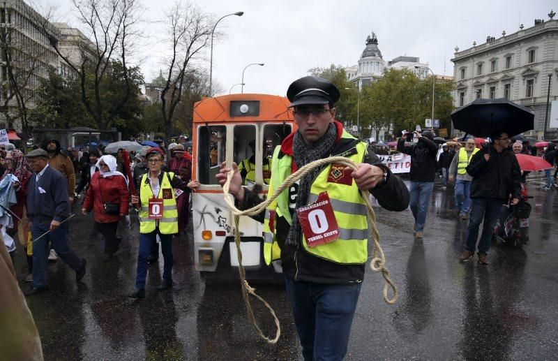 Manifestación 'Revuelta de la España vaciada' en Madrid