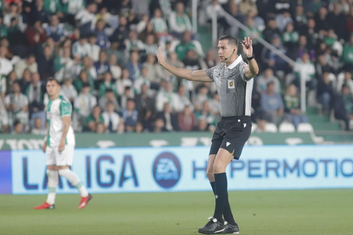 Salvador Lax Franco, en un momento del partido.