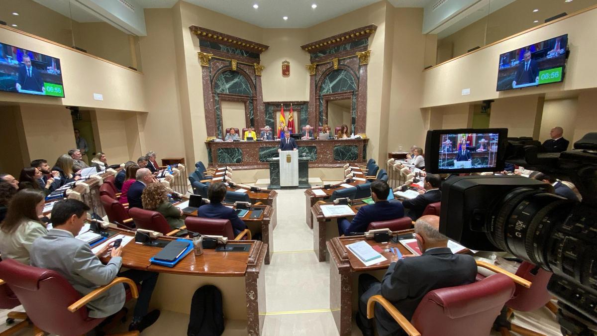 La Asamblea Regional, este martes