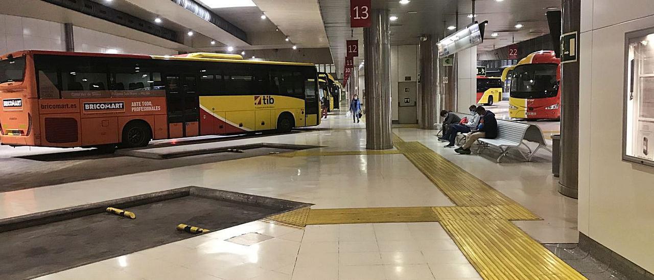 Las instalaciones de la estación intermodal de Palma de Mallorca.