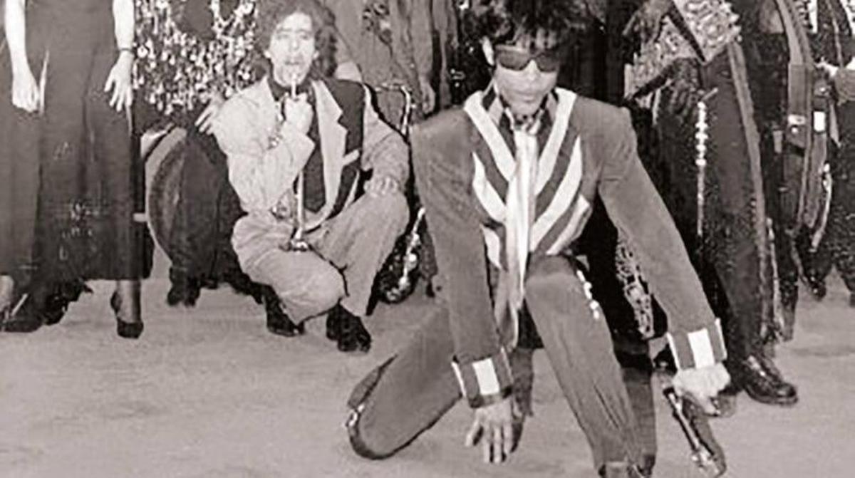 Prince actúo el 17 de agosto de 1993 en el Monte do Gozo durante el Xacobeo