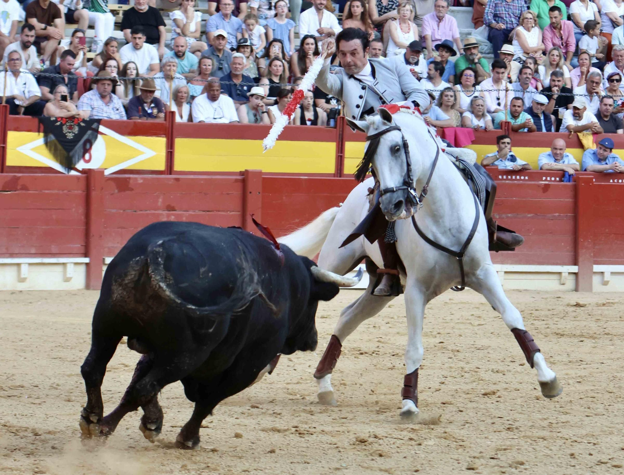 Andy Cartagena, Diego Ventura y Guillermo Hermoso abren la puerta grande en la primera de las Hogueras de Alicante 2024