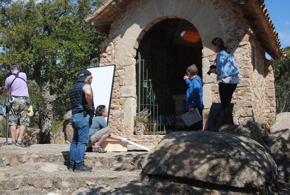 Cineastes russos graven a Pedralta