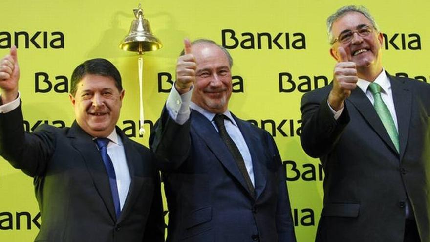 Izquierda Unida se querella contra Rato y otros 31 exconsejeros del BFA y Bankia por estafa