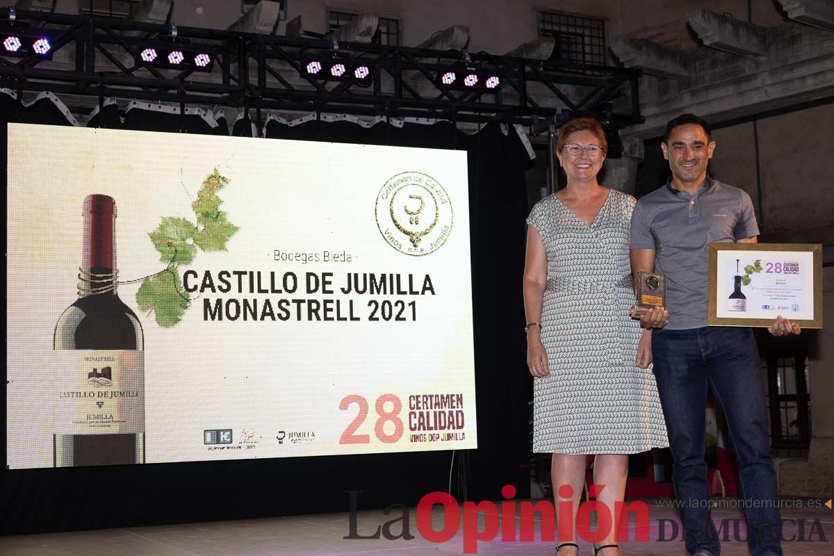 28 edición del Certamen de Calidad de los vinos de la DOP Jumilla