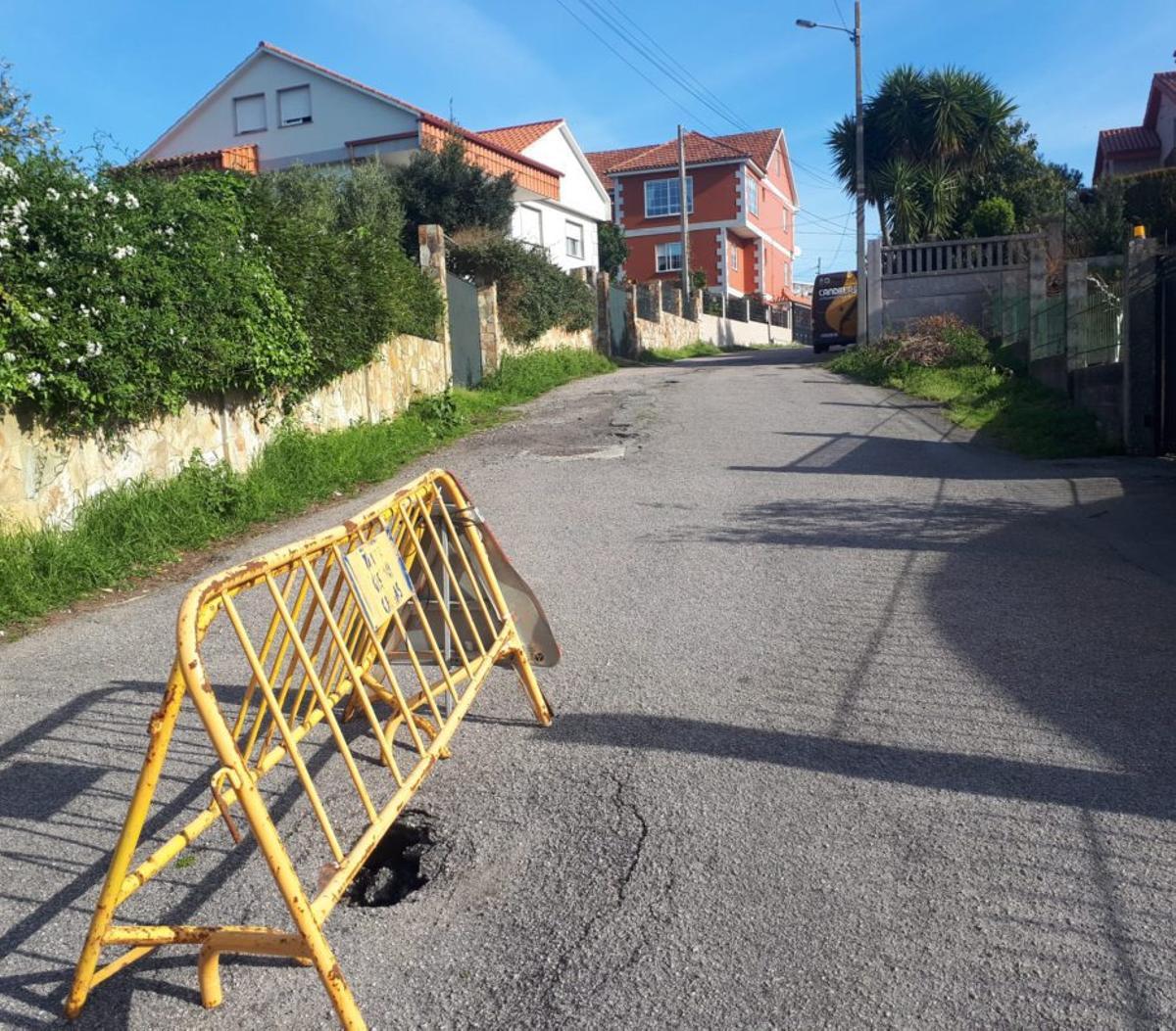 Hundimiento de la calle Ramal Paríso | GONZALO NÚÑEZ