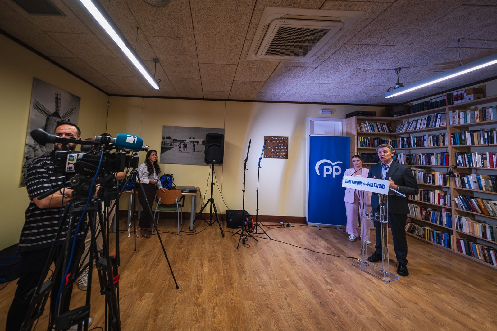 La visita de Nuñez Feijóo a Formentera, en imágenes