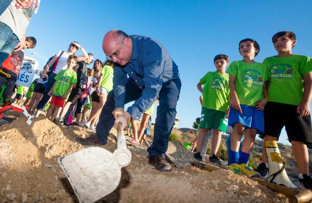 Una "caja de los sueños" como primera piedra del futuro Gasparot de La Vila