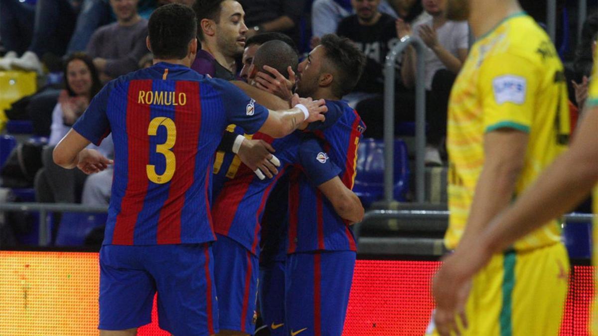 El Barça Lassa vuelve a jugar en el Palau tras derrotar al Jaén Paraíso Interior
