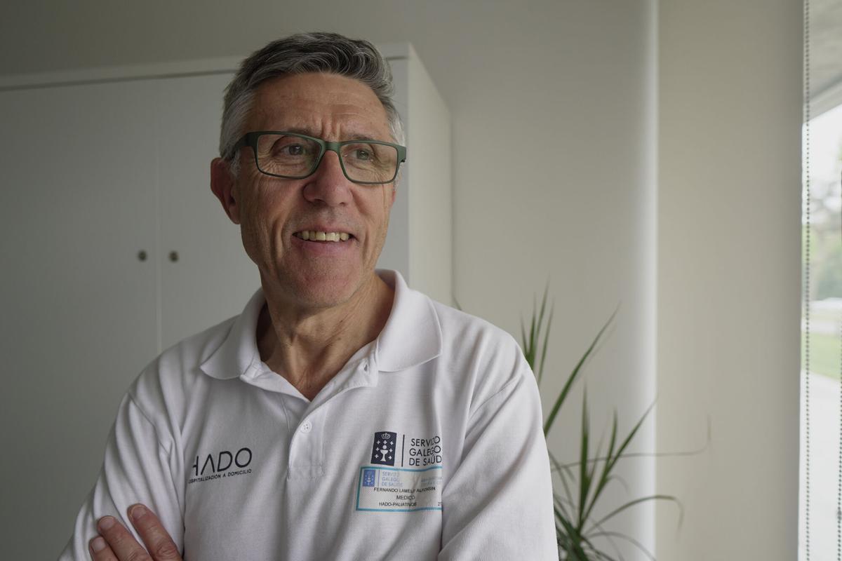 FERNANDO LAMELO JEFE DE HOSPITALIZACION A DOMICILIO Y CUIDADOS PALIATIVOS EN HOSPITAL DE OZA