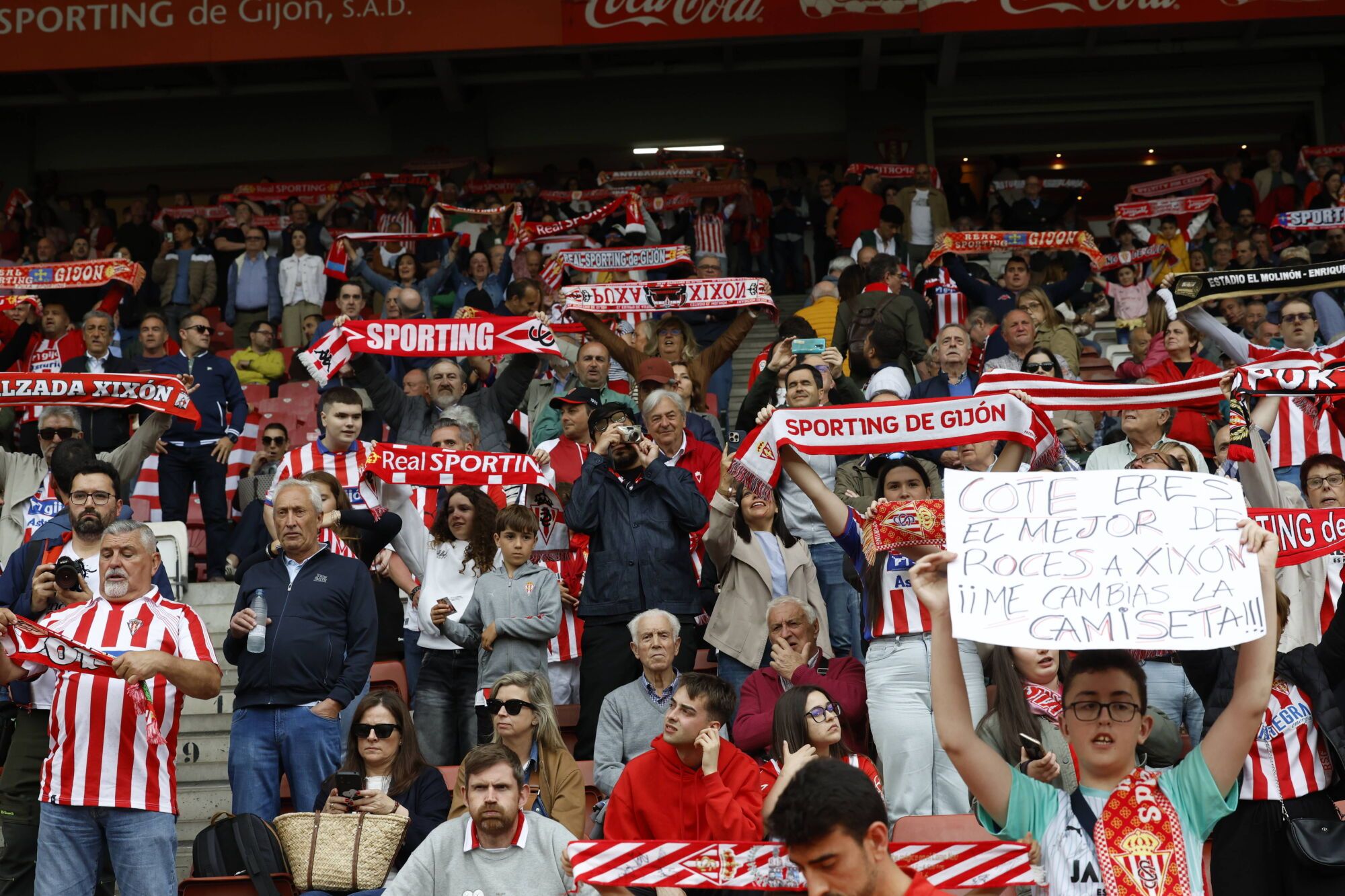 Así fue el partido entre el Sporting y el Cartagena