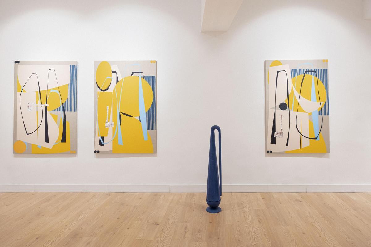 Varias de las piezas en La Panera.