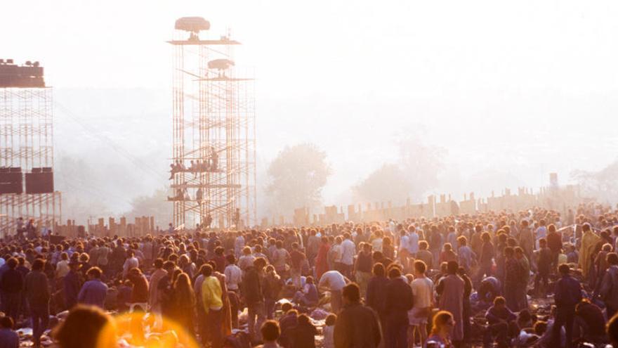 Cientos de miles de personas asistieron a Woodstock hace 50 años.