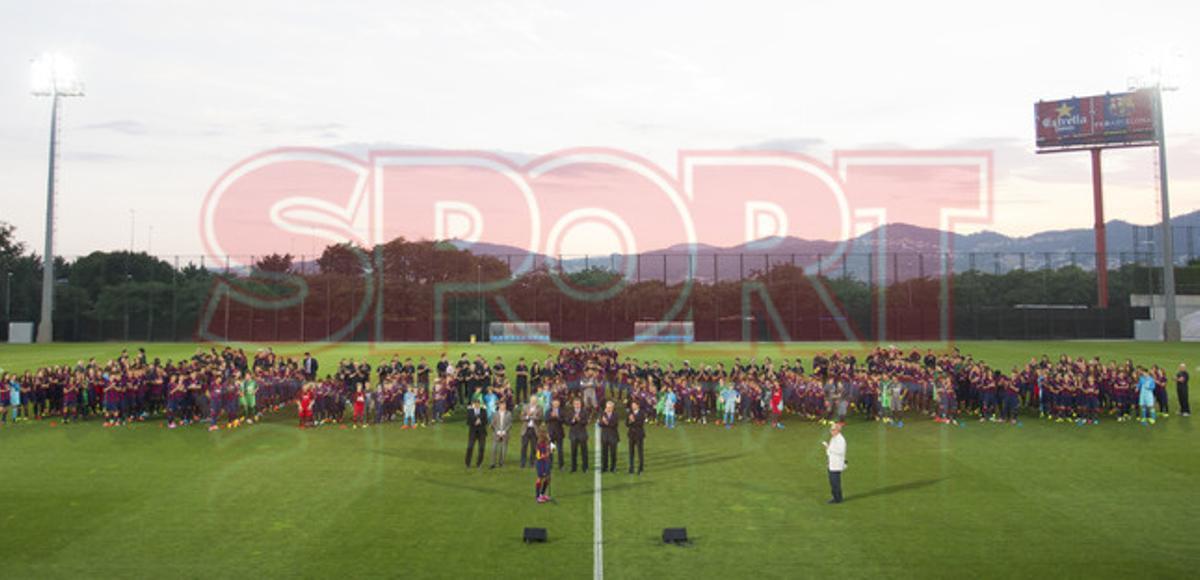 PRESENTACIÓN FÚTBOL BASE FCBARCELONA PRESENTACIÓN FÚTBOL BASE FCBARCELONA
