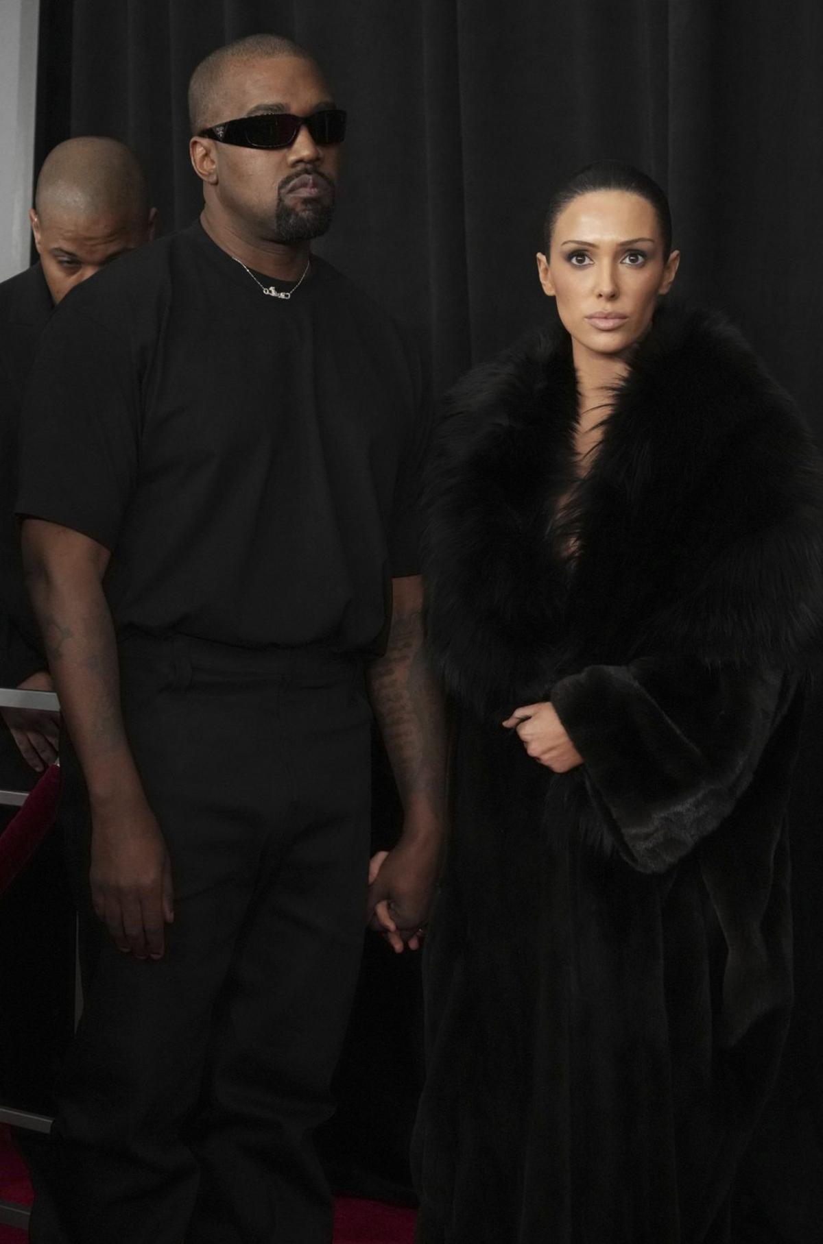 Kanye West y Bianca Censori.