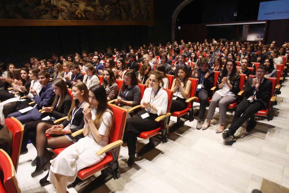 Inauguració del Parlament Europeu dels Joves