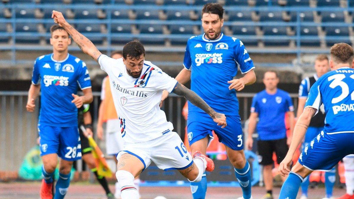 Caputo, con la Sampdoria