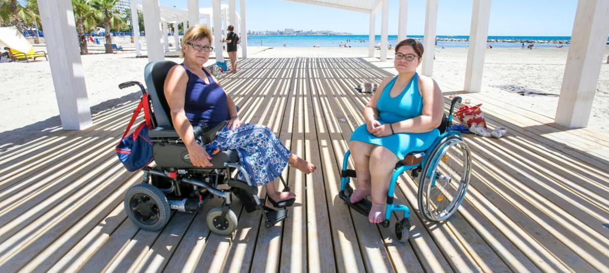 Alicante, sin playas accesibles