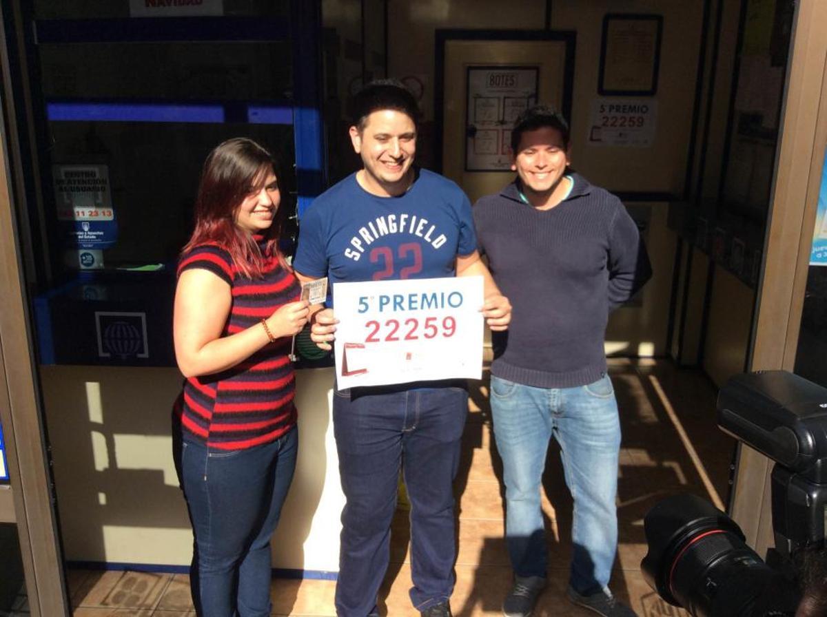 Quinto premio repartido en Pedro Infinito.