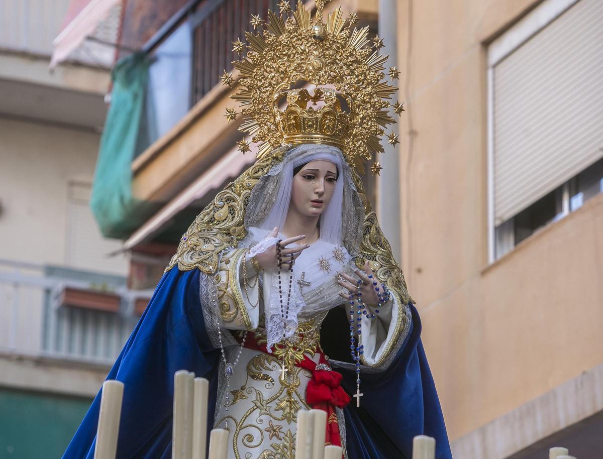 La imagen de la Nuestra Señora de la Estrella